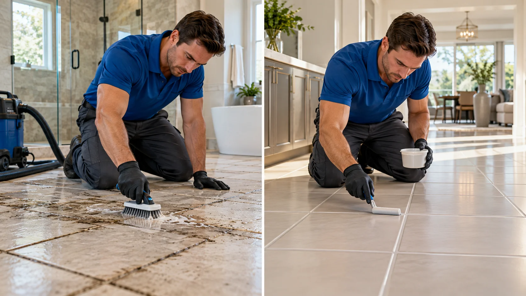 Grout Cleaning vs. Grout Color Sealing Which Does Your Houston Home Need